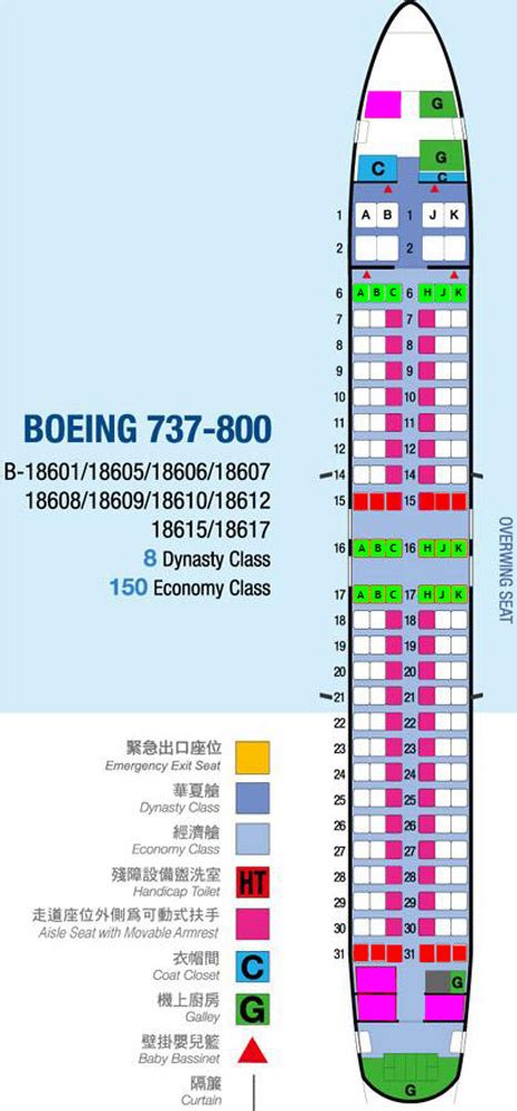 pegasus boeing 737 oturma planı